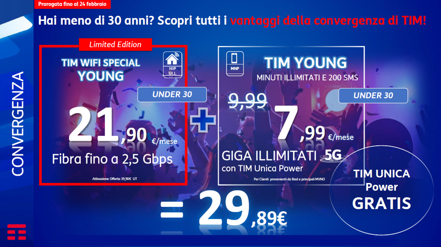 TIM Fisso convergenza U30
