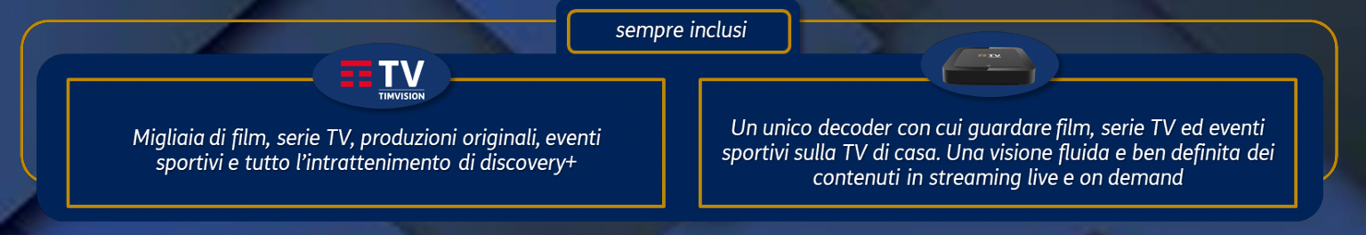 TIMVISION Sempre inclusi