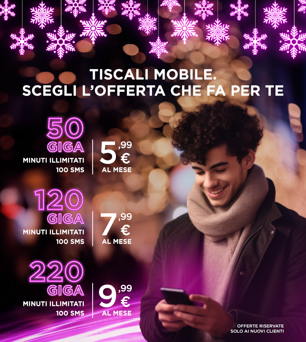 Offerte Tiscali dicembre23